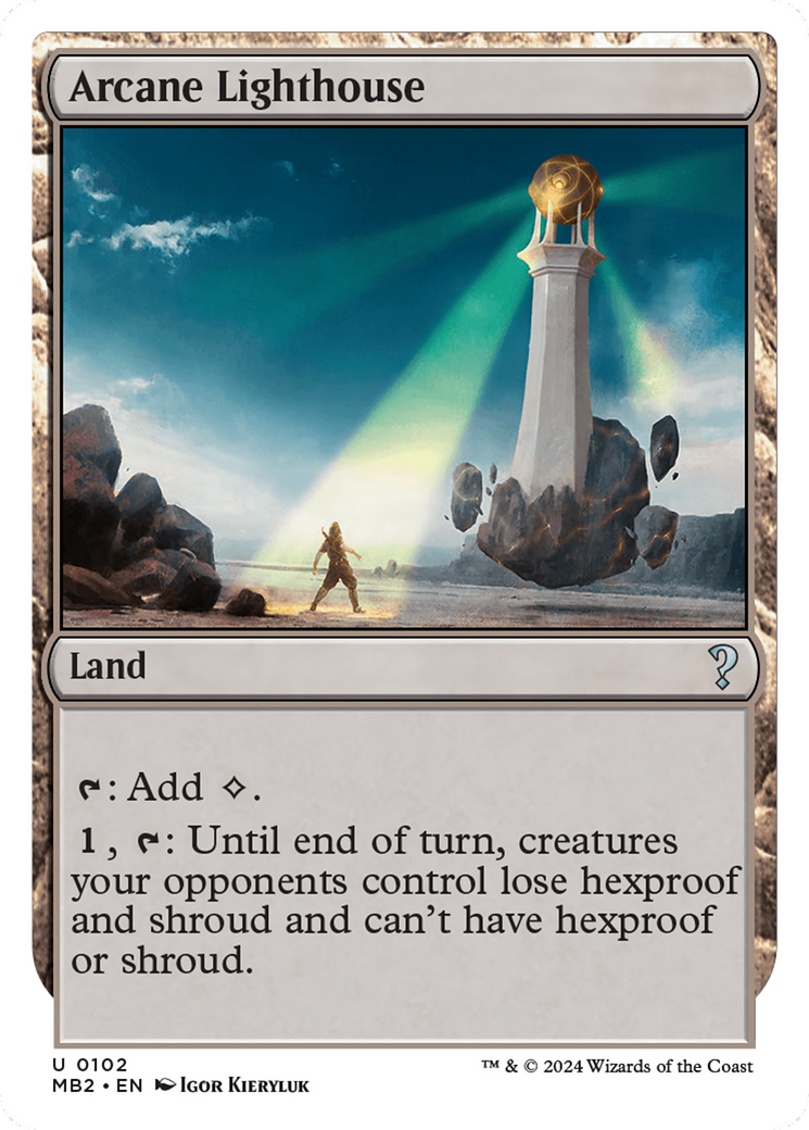 Arcane Lighthouse (White Border) [Mystery Booster 2] | Gear Gaming Bentonville