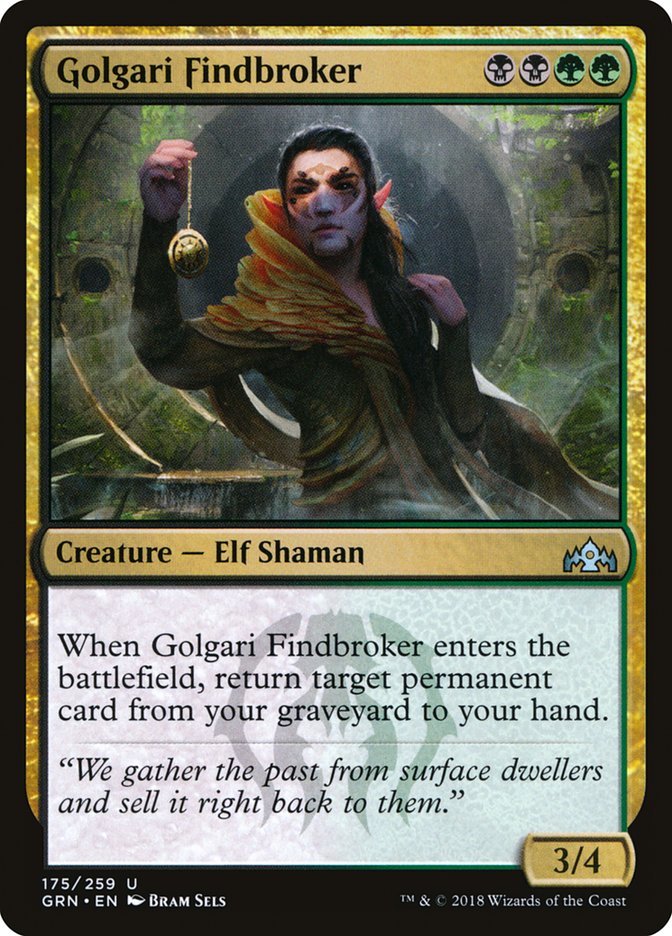 Golgari Findbroker [Guilds of Ravnica] | Gear Gaming Bentonville