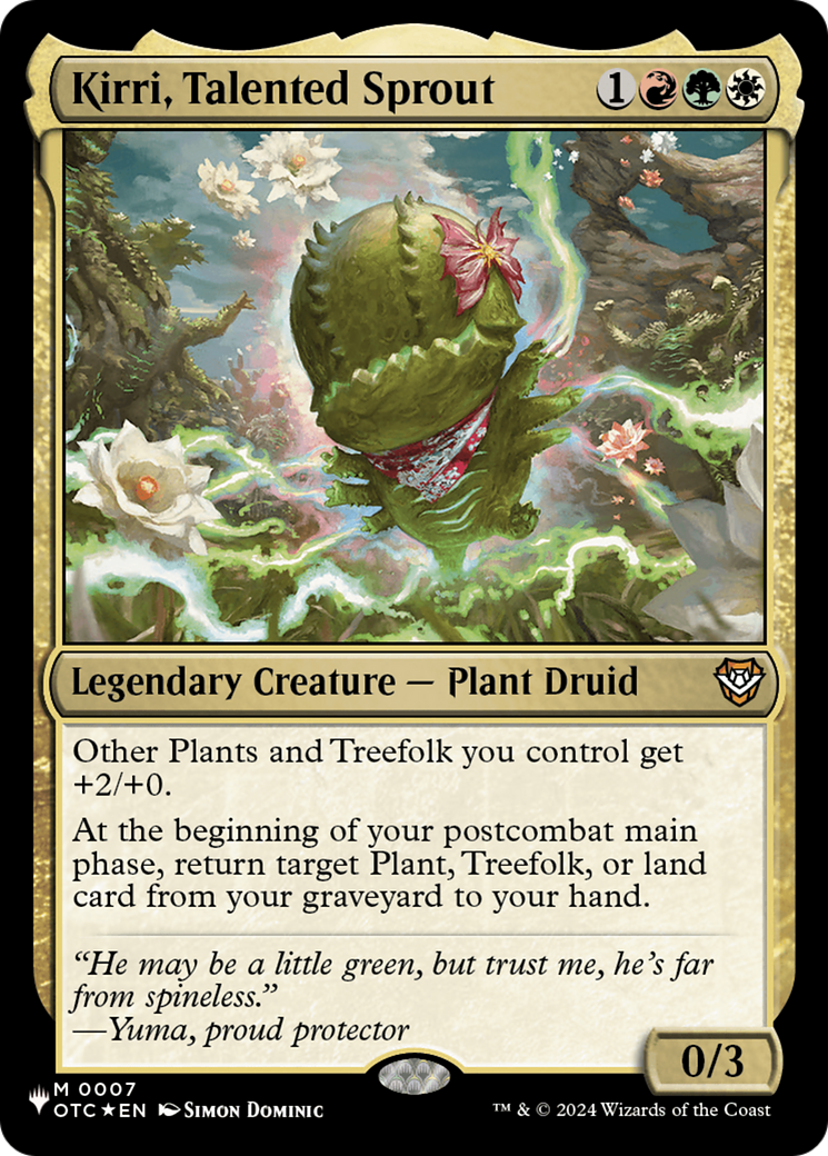Kirri, Talented Sprout (OTC) [The List] | Gear Gaming Bentonville