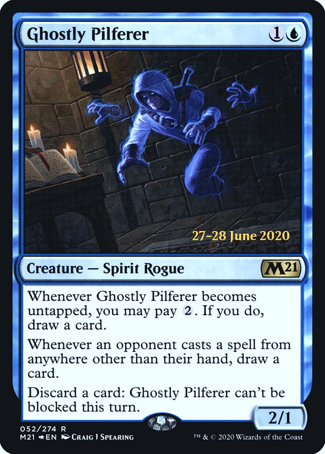 Ghostly Pilferer [Core Set 2021 Prerelease Promos] | Gear Gaming Bentonville