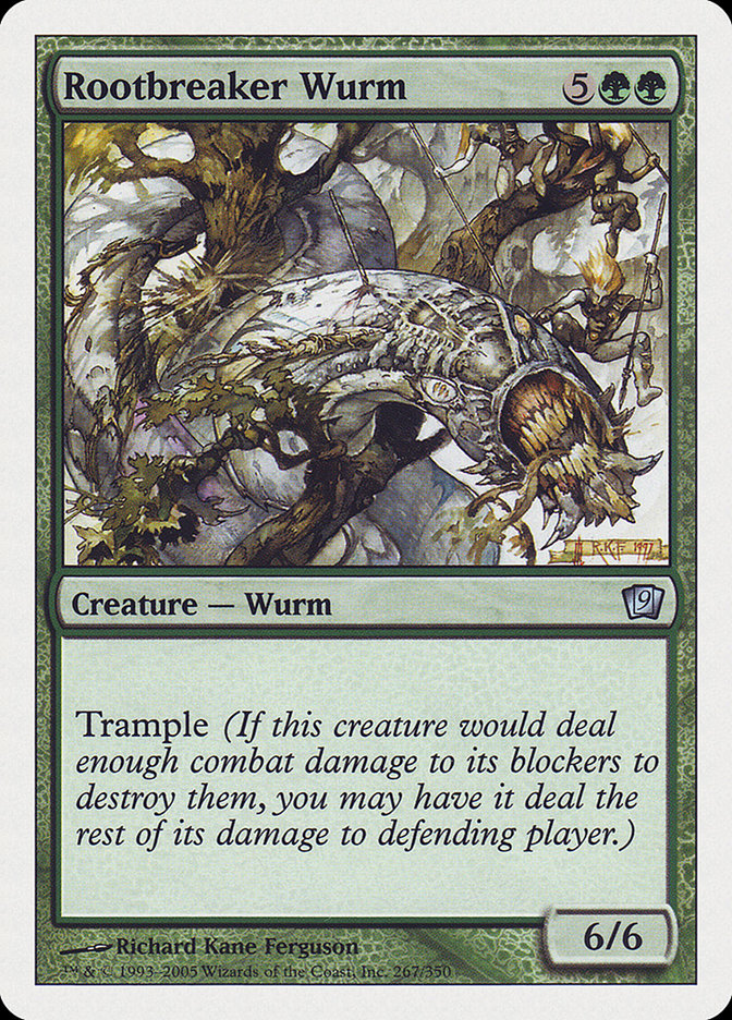 Rootbreaker Wurm [Ninth Edition] | Gear Gaming Bentonville