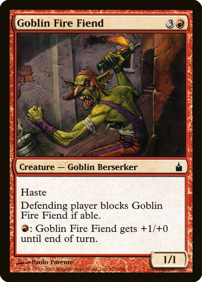 Goblin Fire Fiend [Ravnica: City of Guilds] | Gear Gaming Bentonville