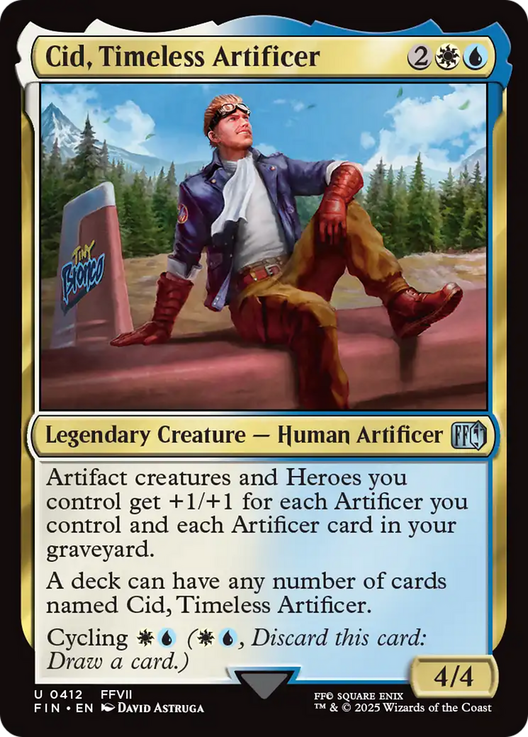 Cid, Timeless Artificer (0412) [FINAL FANTASY] | Gear Gaming Bentonville