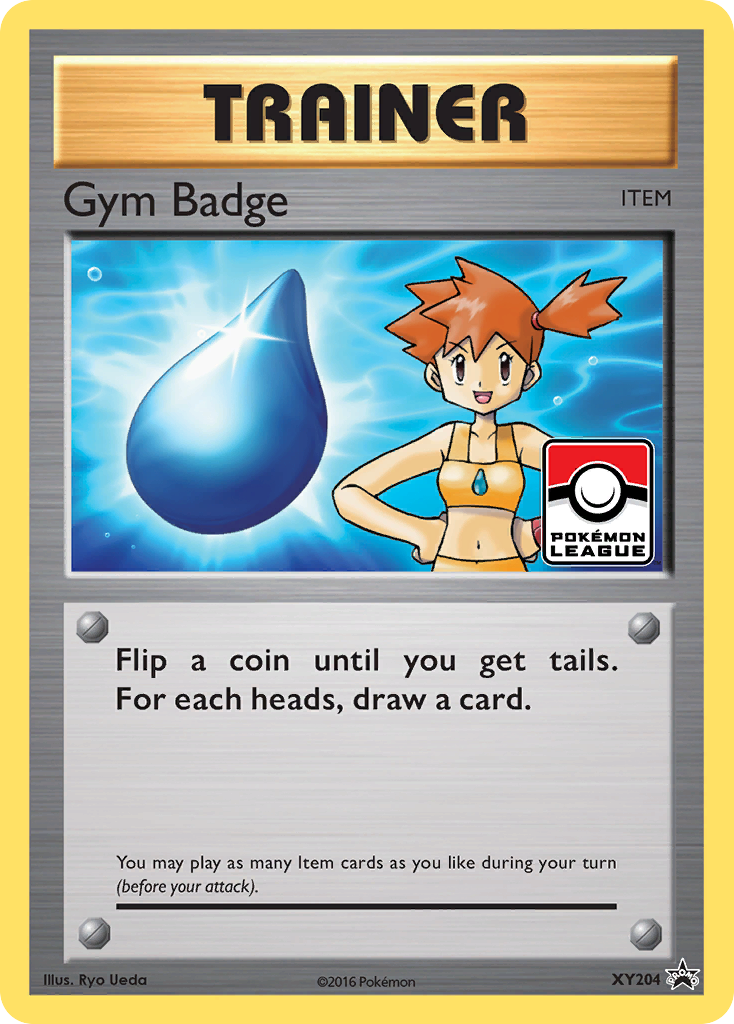 Gym Badge (XY204) (Misty) [XY: Black Star Promos] | Gear Gaming Bentonville