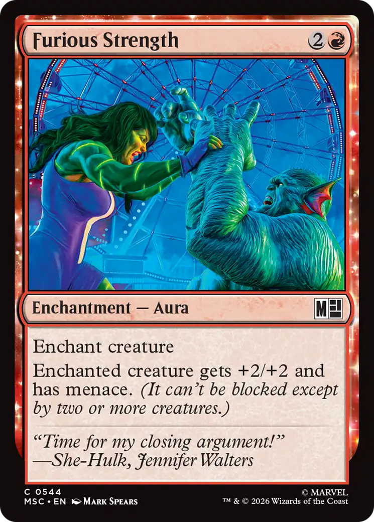 Furious Strength [Marvel Super Heroes Commander] | Gear Gaming Bentonville