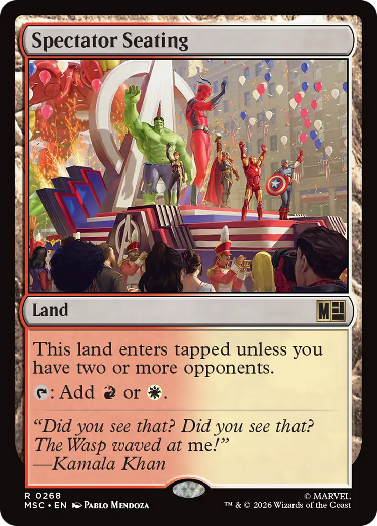 Spectator Seating [Marvel Super Heroes Commander] | Gear Gaming Bentonville