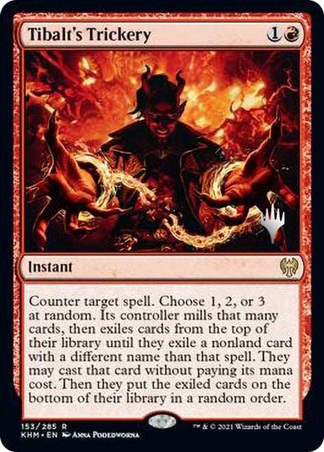 Tibalt's Trickery (Promo Pack) [Kaldheim Promos] | Gear Gaming Bentonville