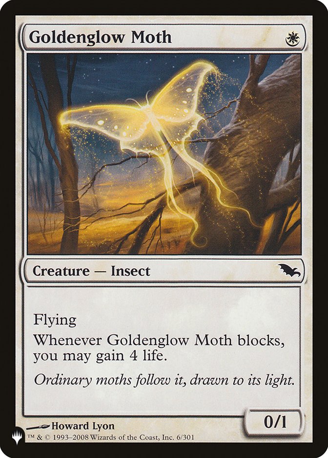 Goldenglow Moth [The List] | Gear Gaming Bentonville