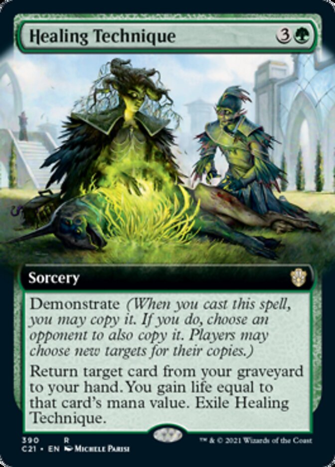 Healing Technique (Extended Art) [Commander 2021] | Gear Gaming Bentonville