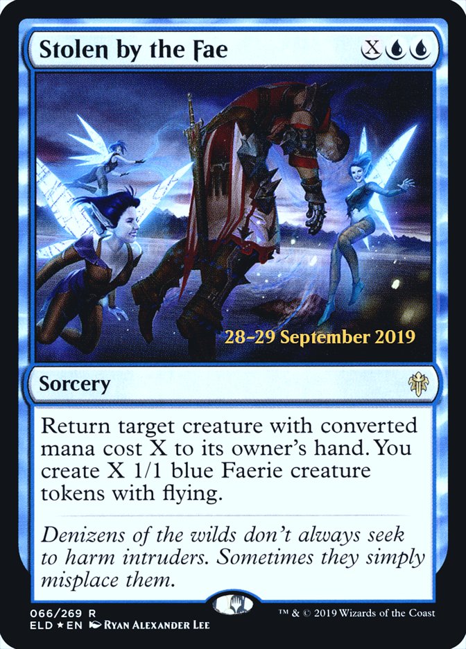 Stolen by the Fae [Throne of Eldraine Prerelease Promos] | Gear Gaming Bentonville