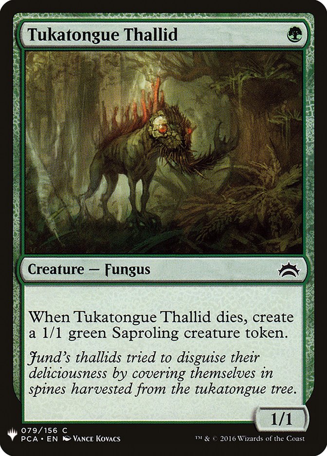 Tukatongue Thallid [Mystery Booster] | Gear Gaming Bentonville