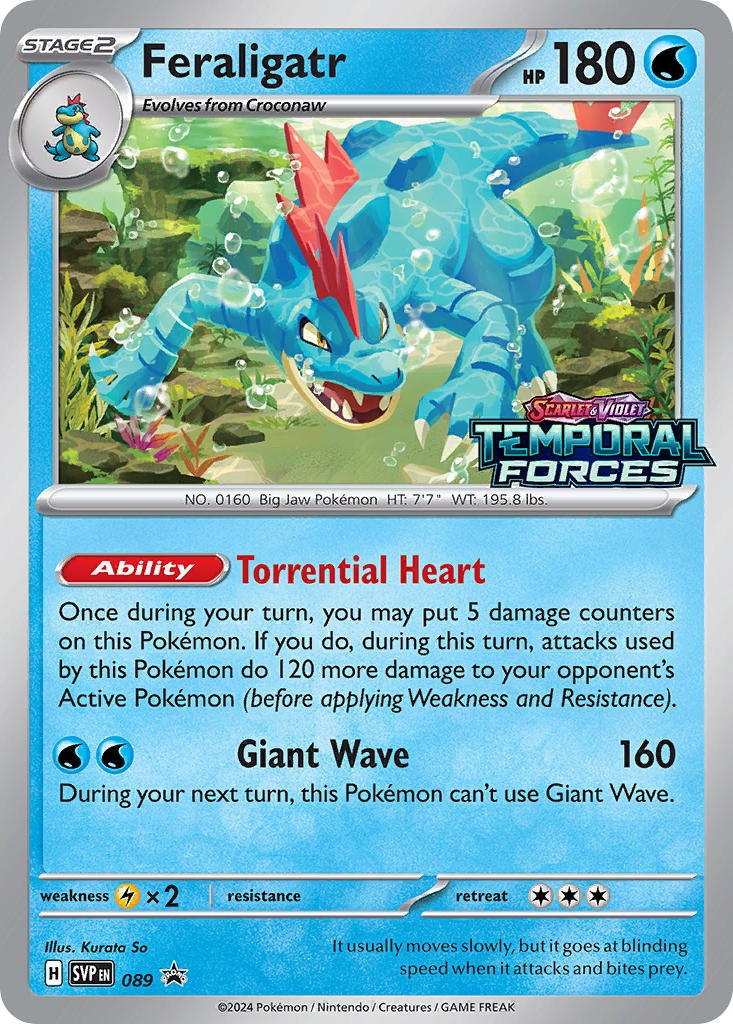 Feraligatr (089) [Scarlet & Violet: Black Star Promos] | Gear Gaming Bentonville