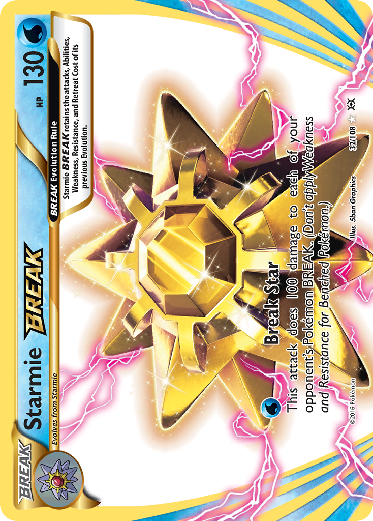 Starmie BREAK (32/108) [XY: Evolutions] | Gear Gaming Bentonville