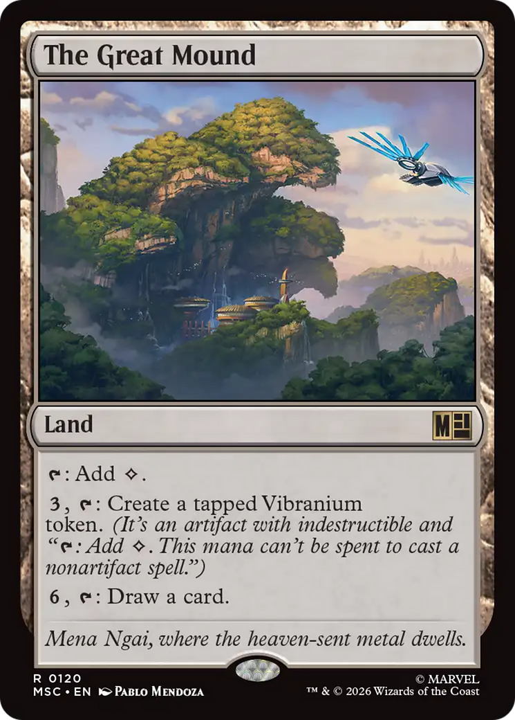 The Great Mound (Surge Foil) [Marvel Super Heroes Commander] | Gear Gaming Bentonville
