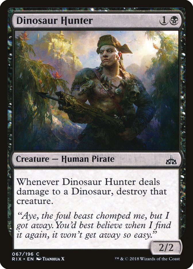 Dinosaur Hunter [Rivals of Ixalan] | Gear Gaming Bentonville