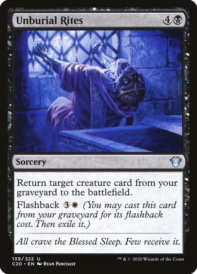 Unburial Rites [Commander 2020] | Gear Gaming Bentonville