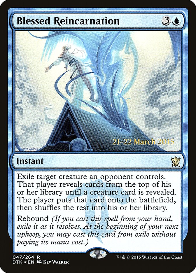 Blessed Reincarnation [Dragons of Tarkir Prerelease Promos] | Gear Gaming Bentonville