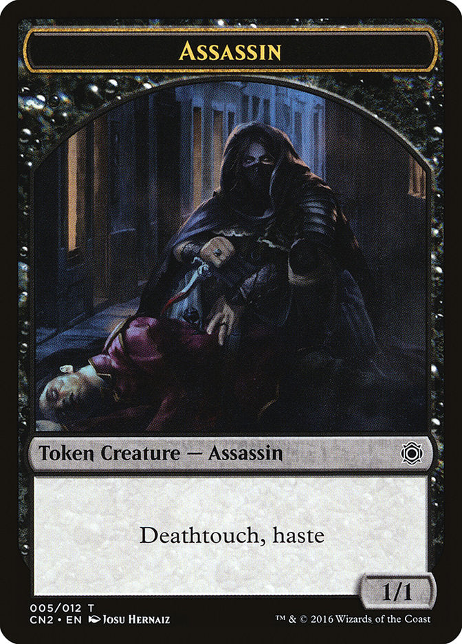 Assassin Token [Conspiracy: Take the Crown Tokens] | Gear Gaming Bentonville