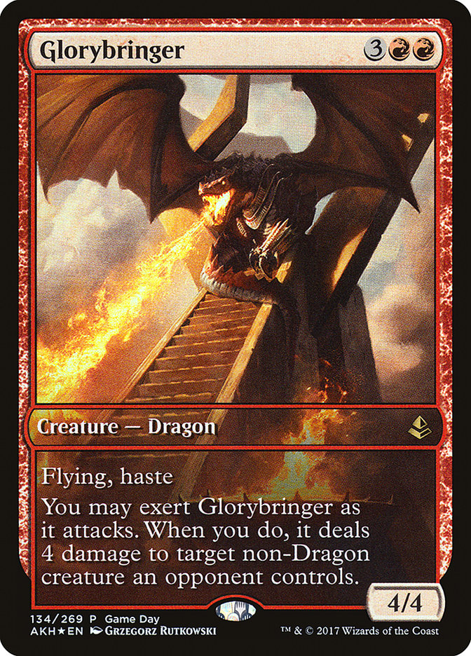 Glorybringer (Game Day) [Amonkhet Promos] | Gear Gaming Bentonville