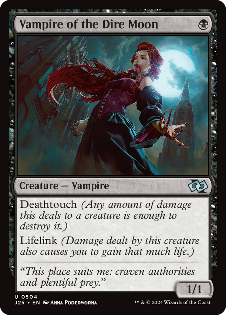 Vampire of the Dire Moon [Foundations Jumpstart] | Gear Gaming Bentonville