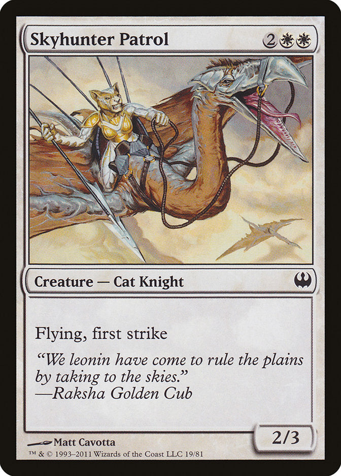 Skyhunter Patrol [Duel Decks: Knights vs. Dragons] | Gear Gaming Bentonville