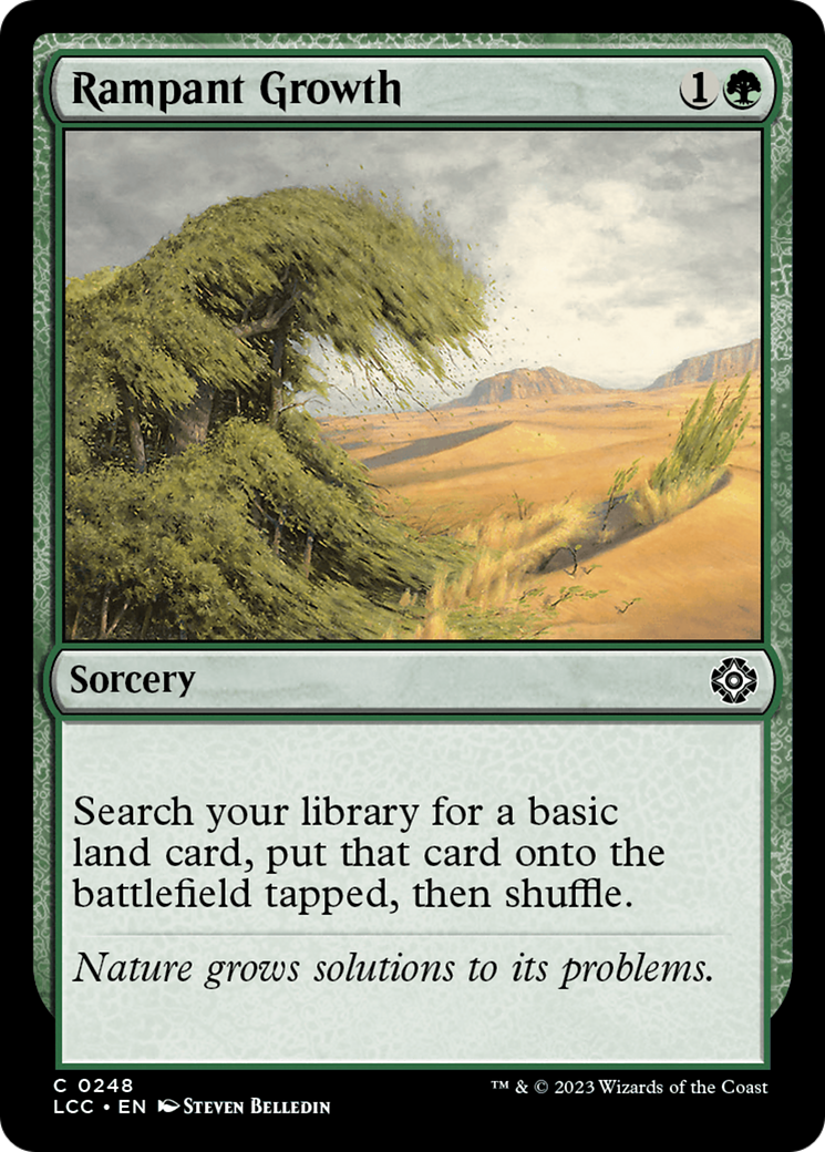Rampant Growth [The Lost Caverns of Ixalan Commander] | Gear Gaming Bentonville