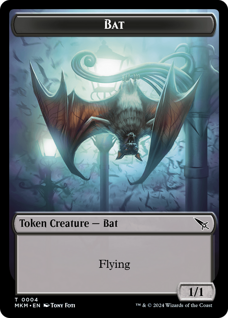 Bat Token [Murders at Karlov Manor Tokens] | Gear Gaming Bentonville