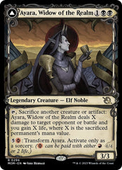 Ayara, Widow of the Realm // Ayara, Furnace Queen (Showcase Planar Booster Fun) [March of the Machine] | Gear Gaming Bentonville