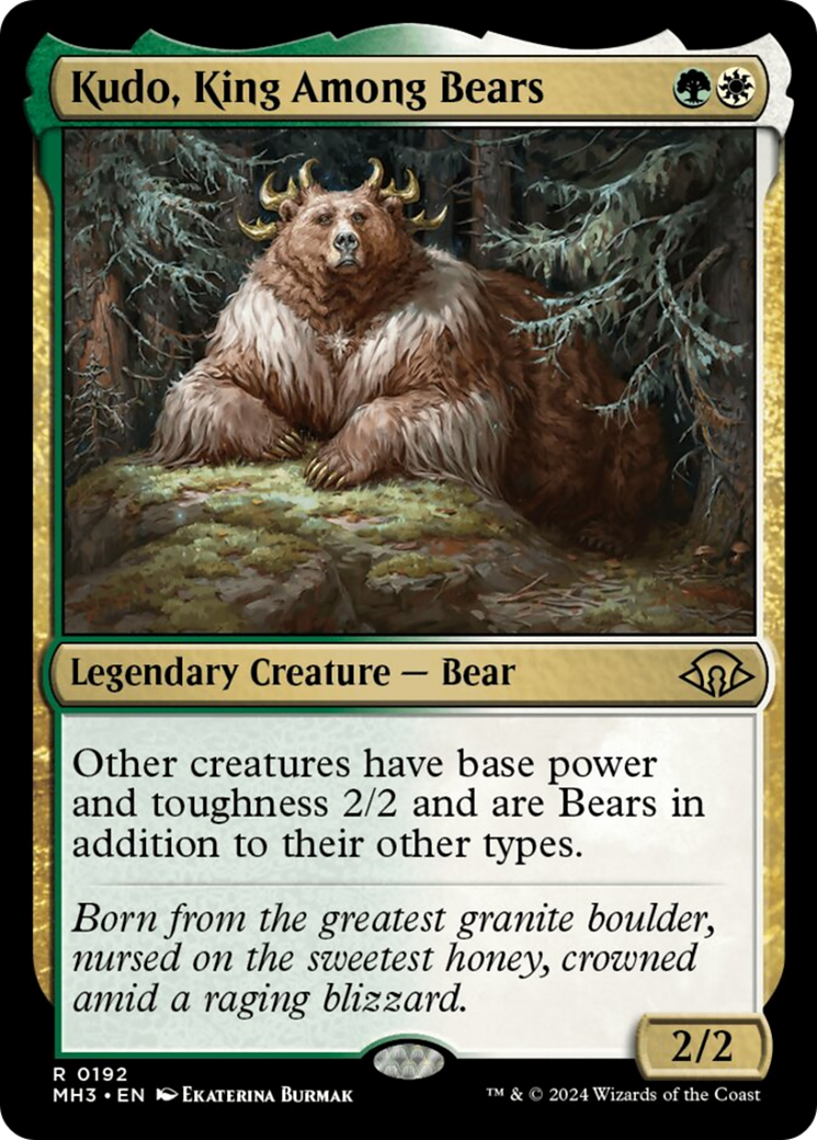 Kudo, King Among Bears [Modern Horizons 3] | Gear Gaming Bentonville