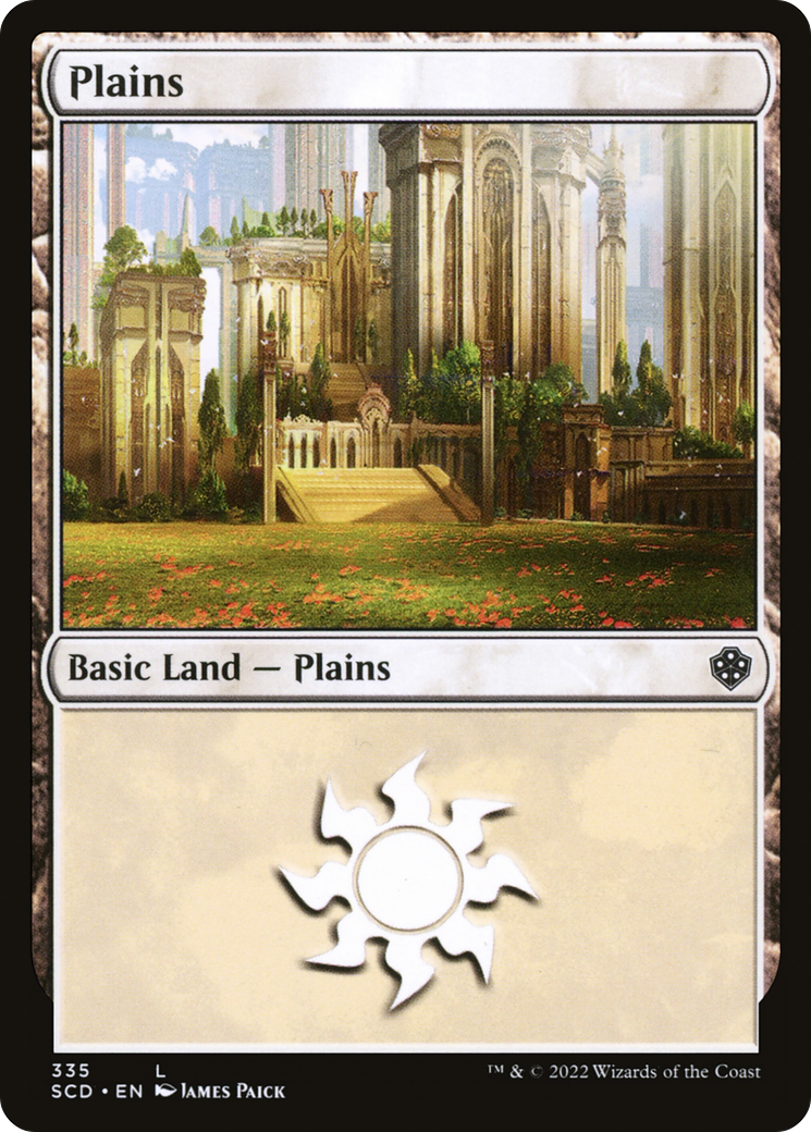 Plains (335) [Starter Commander Decks] | Gear Gaming Bentonville