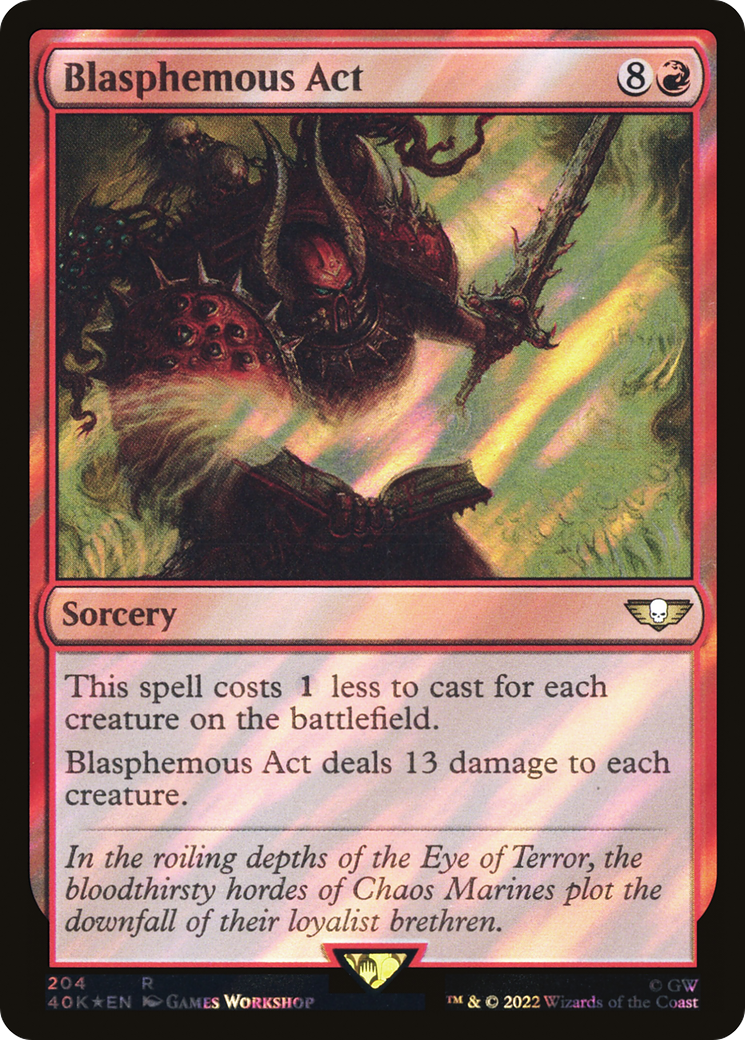 Blasphemous Edict [Edge of Eternities Promo Pack] | Gear Gaming Bentonville