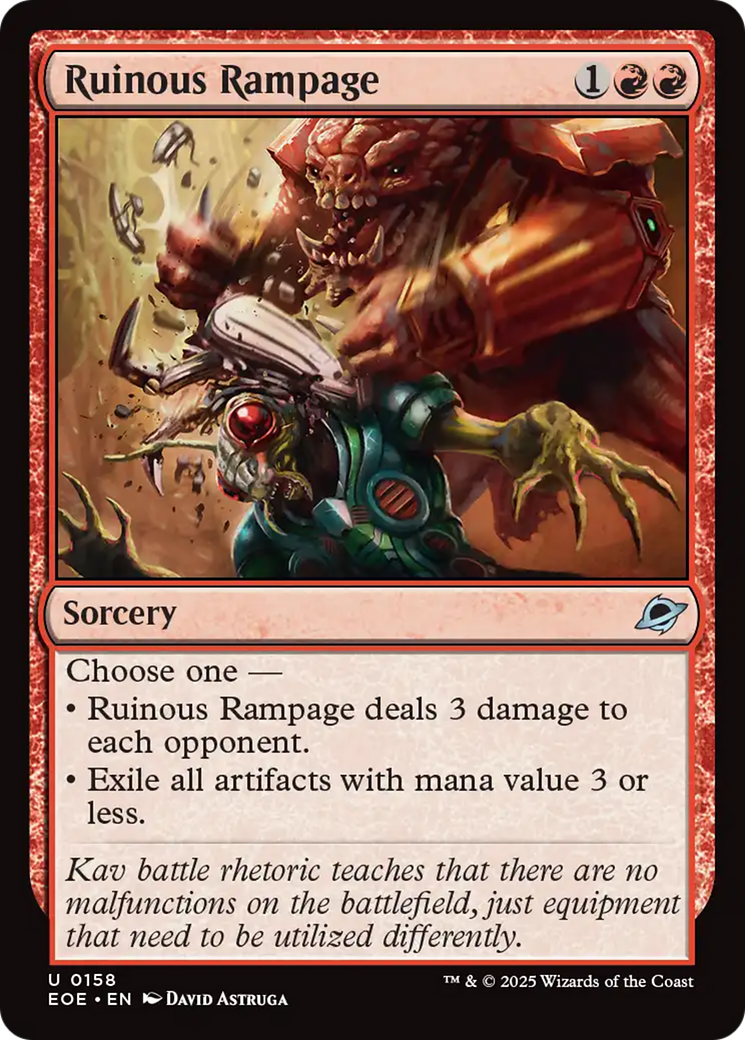 Ruinous Rampage [Edge of Eternities] | Gear Gaming Bentonville