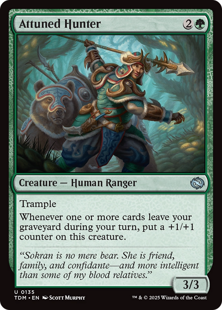 Attuned Hunter [Tarkir: Dragonstorm] | Gear Gaming Bentonville