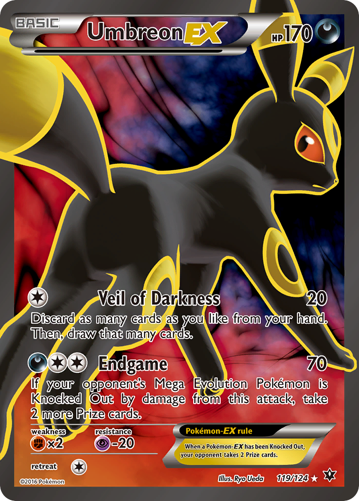 Umbreon EX (119/124) [XY: Fates Collide] | Gear Gaming Bentonville