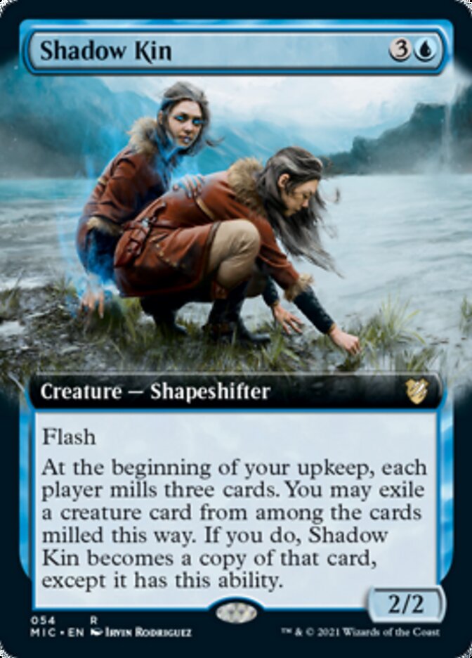 Shadow Kin (Extended Art) [Innistrad: Midnight Hunt Commander] | Gear Gaming Bentonville