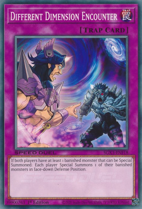 Different Dimension Encounter [SGX3-ENF18] Common | Gear Gaming Bentonville