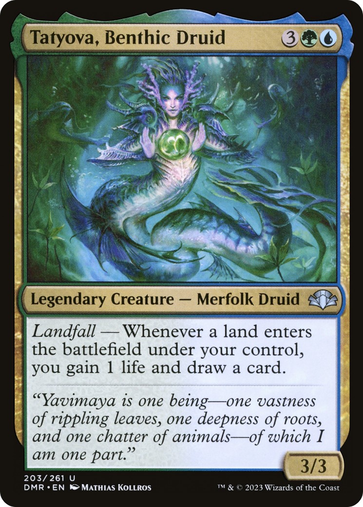 Tatyova, Benthic Druid [Dominaria Remastered] | Gear Gaming Bentonville