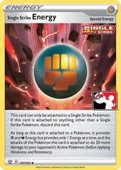 Single Strike Energy (141/163) [Prize Pack Series Two] | Gear Gaming Bentonville