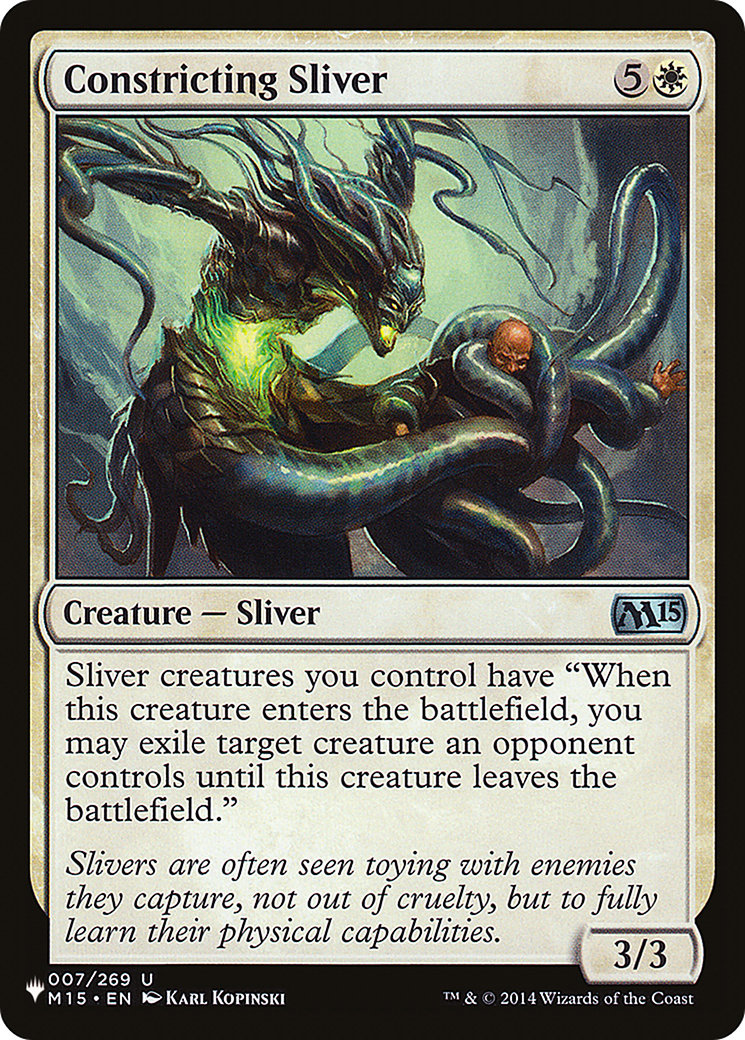 Constricting Sliver [The List Reprints] | Gear Gaming Bentonville