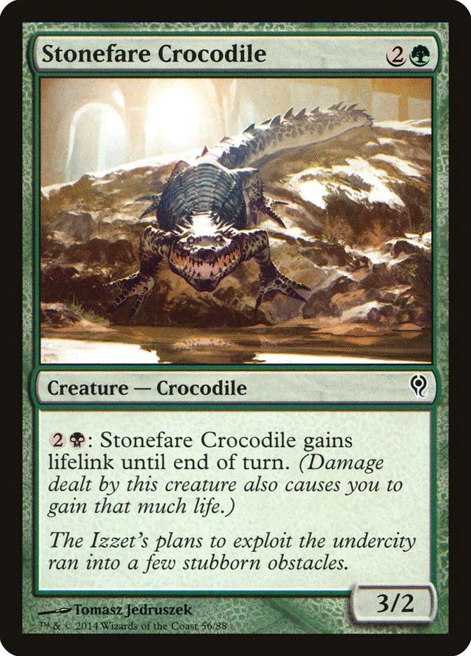 Stonefare Crocodile [Duel Decks: Jace vs. Vraska] | Gear Gaming Bentonville