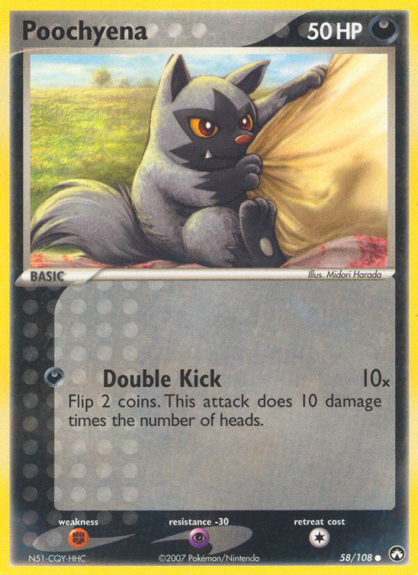 Poochyena (58/108) [EX: Power Keepers] | Gear Gaming Bentonville