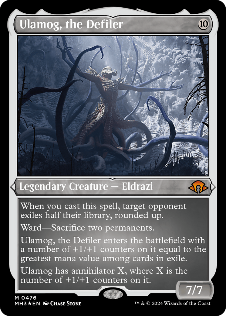 Ulamog, the Defiler (Foil Etched) [Modern Horizons 3] | Gear Gaming Bentonville