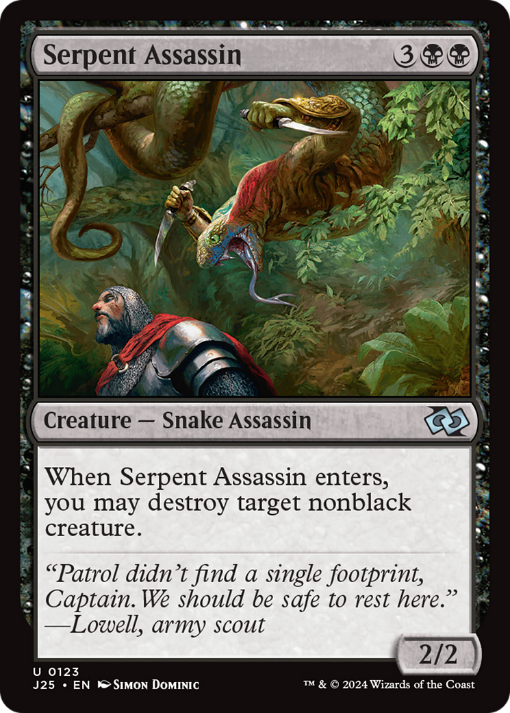 Serpent Assassin [Foundations Jumpstart] | Gear Gaming Bentonville