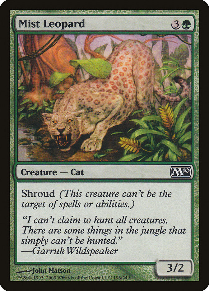 Mist Leopard [Magic 2010] | Gear Gaming Bentonville