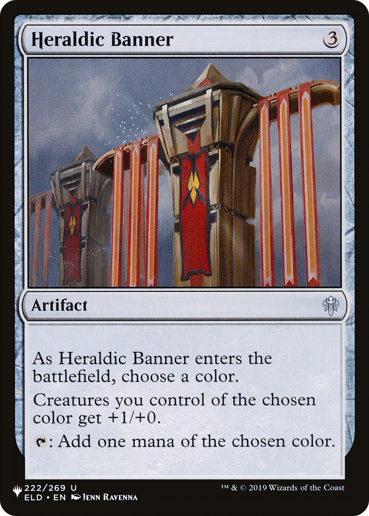 Heraldic Banner [The List Reprints] | Gear Gaming Bentonville