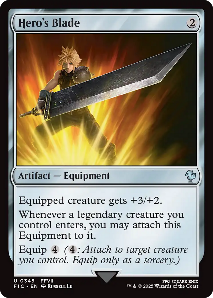 Hero's Blade [FINAL FANTASY Commander] | Gear Gaming Bentonville