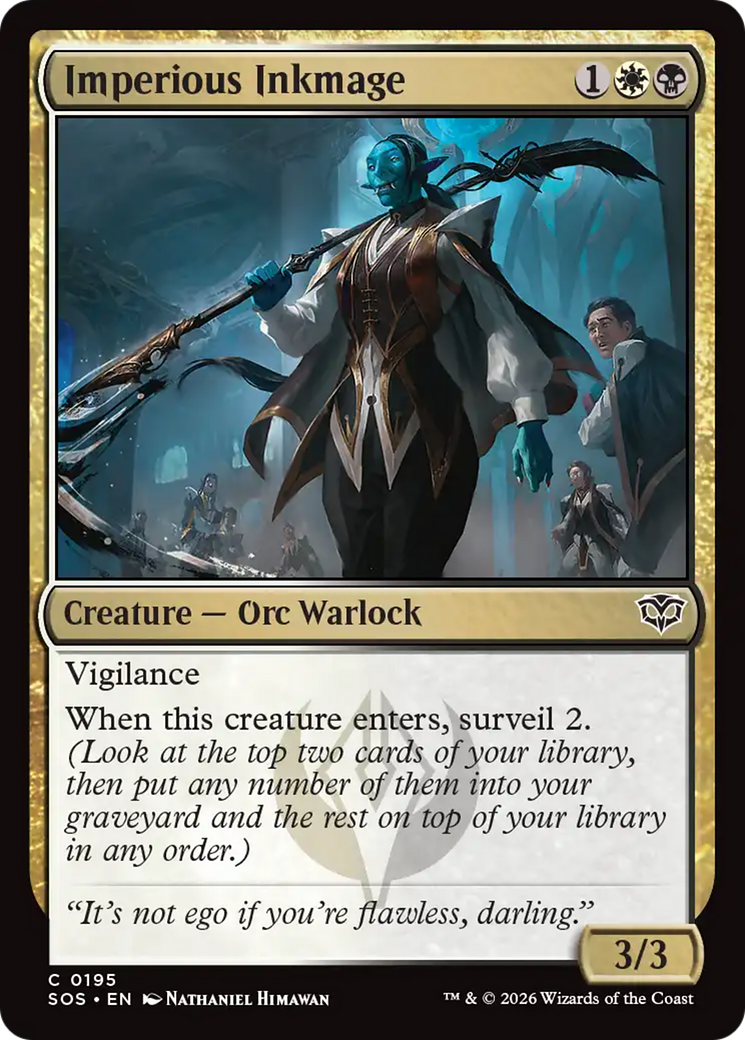 Imperious Inkmage [Secrets of Strixhaven] | Gear Gaming Bentonville