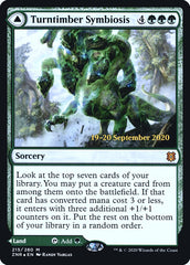 Turntimber Symbiosis // Turntimber, Serpentine Wood [Zendikar Rising Prerelease Promos] | Gear Gaming Bentonville