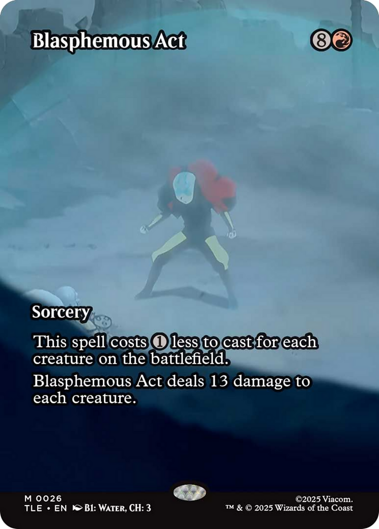 Blasphemous Act (Borderless) [Avatar: The Last Airbender: Eternal-Legal] | Gear Gaming Bentonville