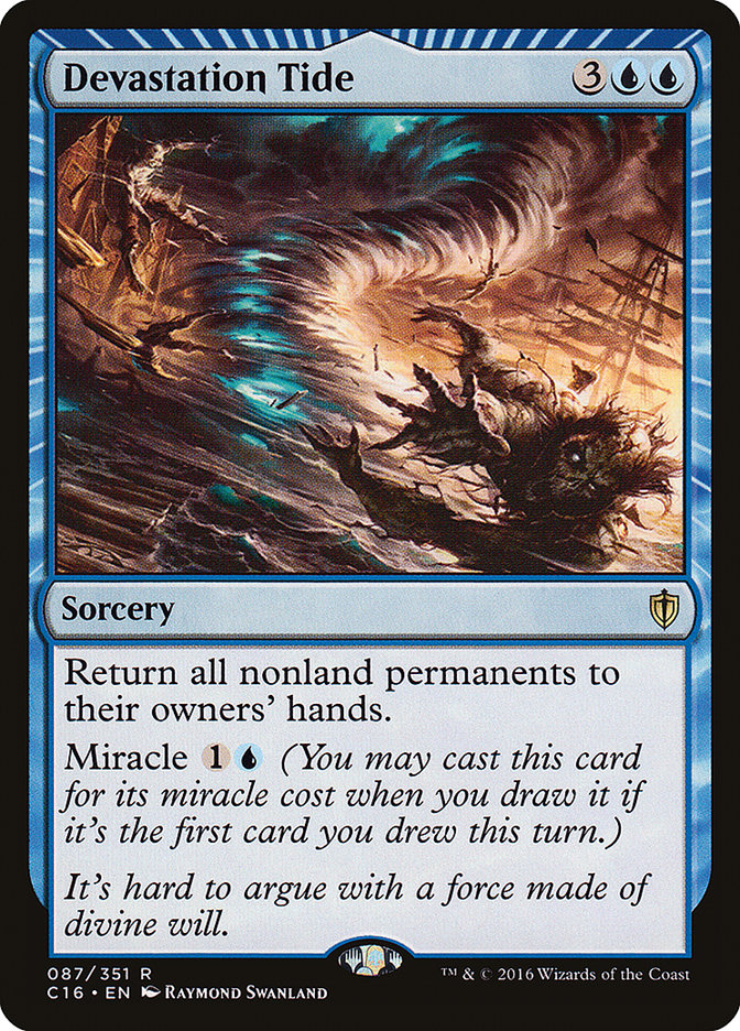 Devastation Tide [Commander 2016] | Gear Gaming Bentonville